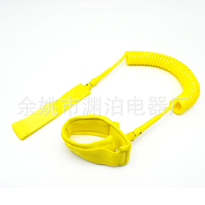 CHILDREN'S Anti-lost Rope Children's Anti-Lost Spring Rope Spring Line Yellow Anti-Lost Rope Large Amount Favorably