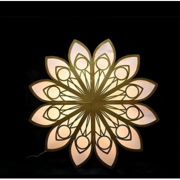 Wedding Banquet Scene Artistic Shaped Custom Backdrop Panels