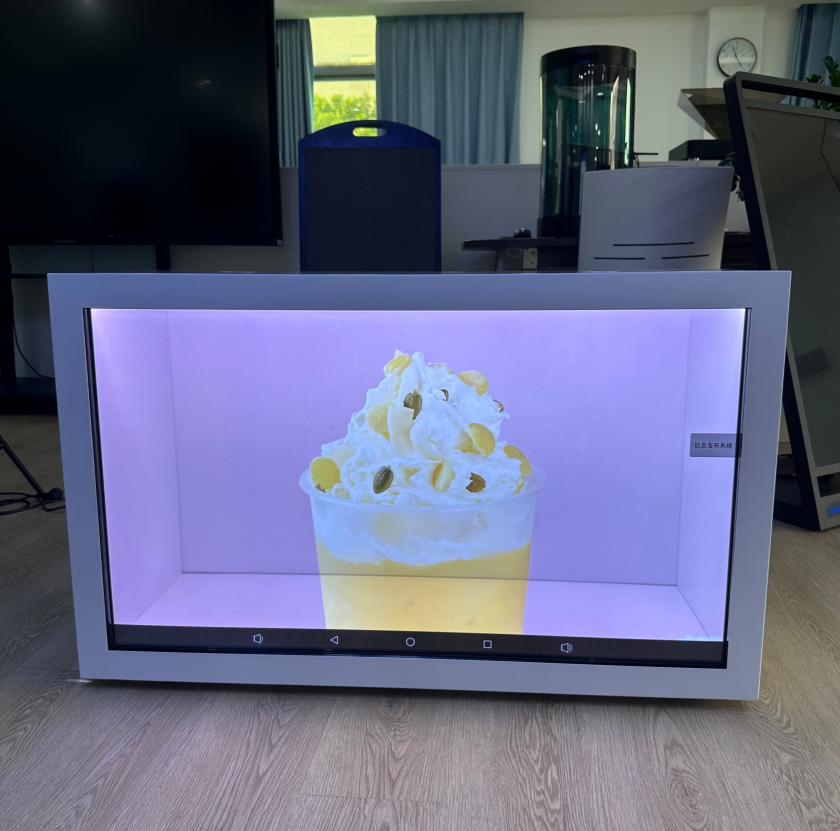 Easy content management and plug-and-play functionality for transparent showcase