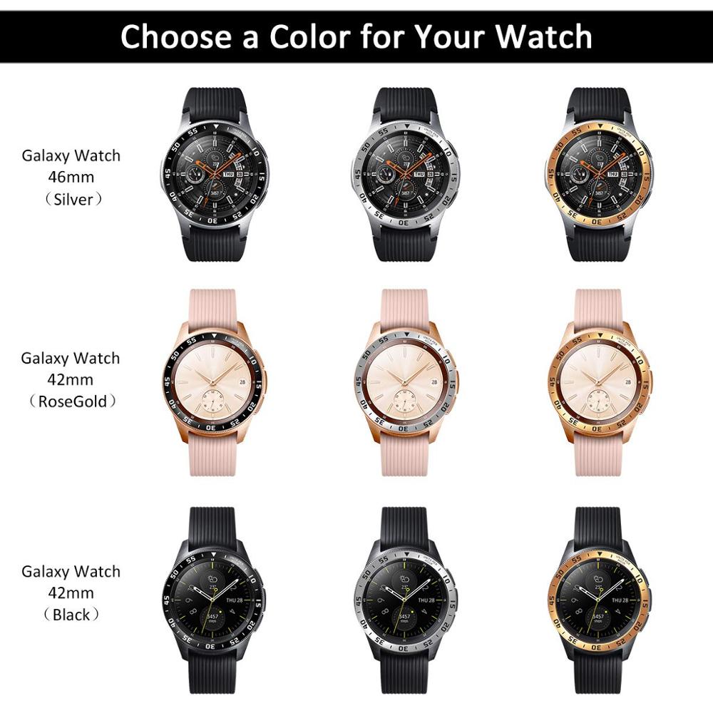 Bezel Ring For Samsung Galaxy Watch 46mm/42mm Gear S3 Frontier/Classic Metal Protector Cover Case Galaxy watch 3 45mm/41mm