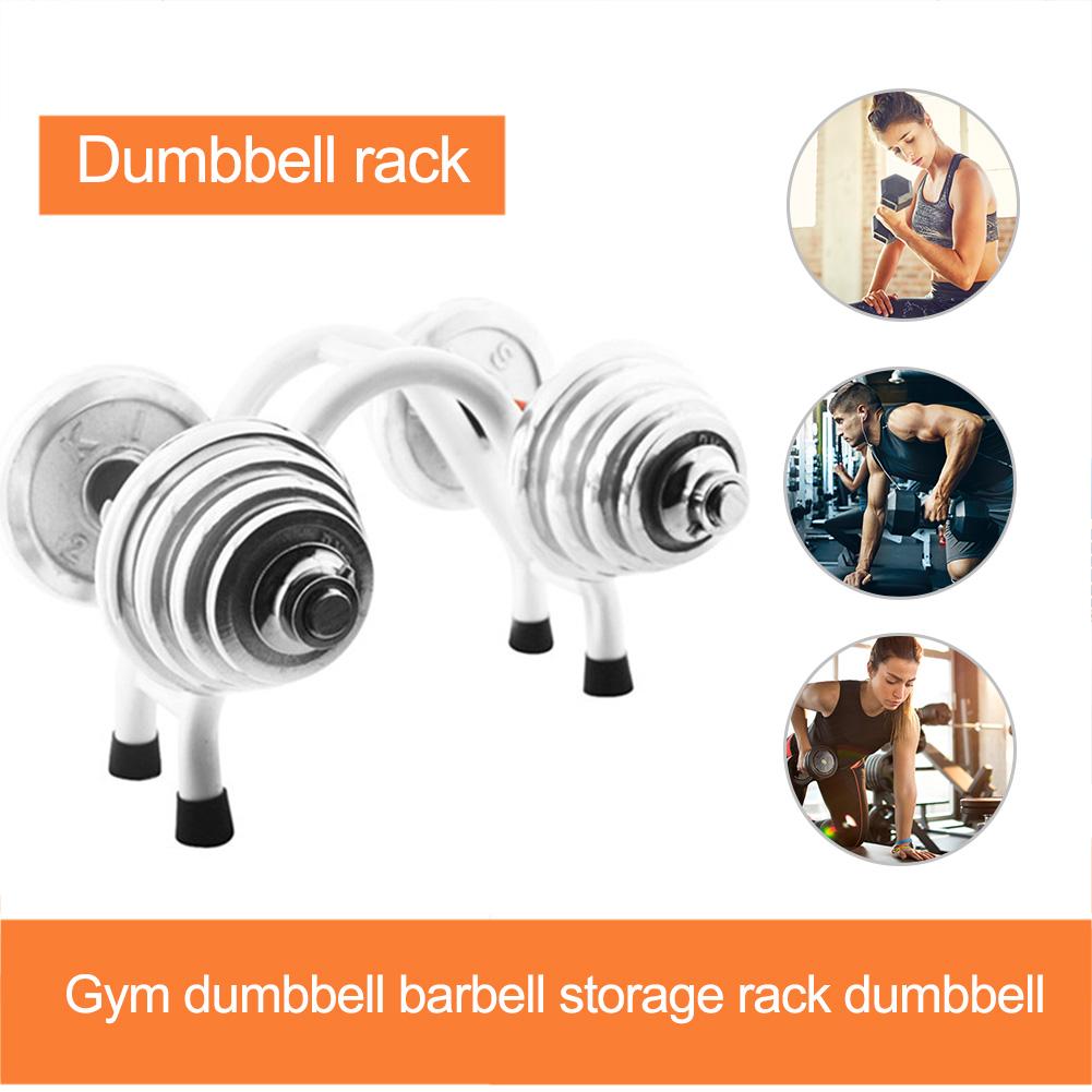 Dumbbell Rack Stainless Steel Household Fitness Dumbbell Stand Holder Rack Free Weight Stand For Home Gym Storage Accessories