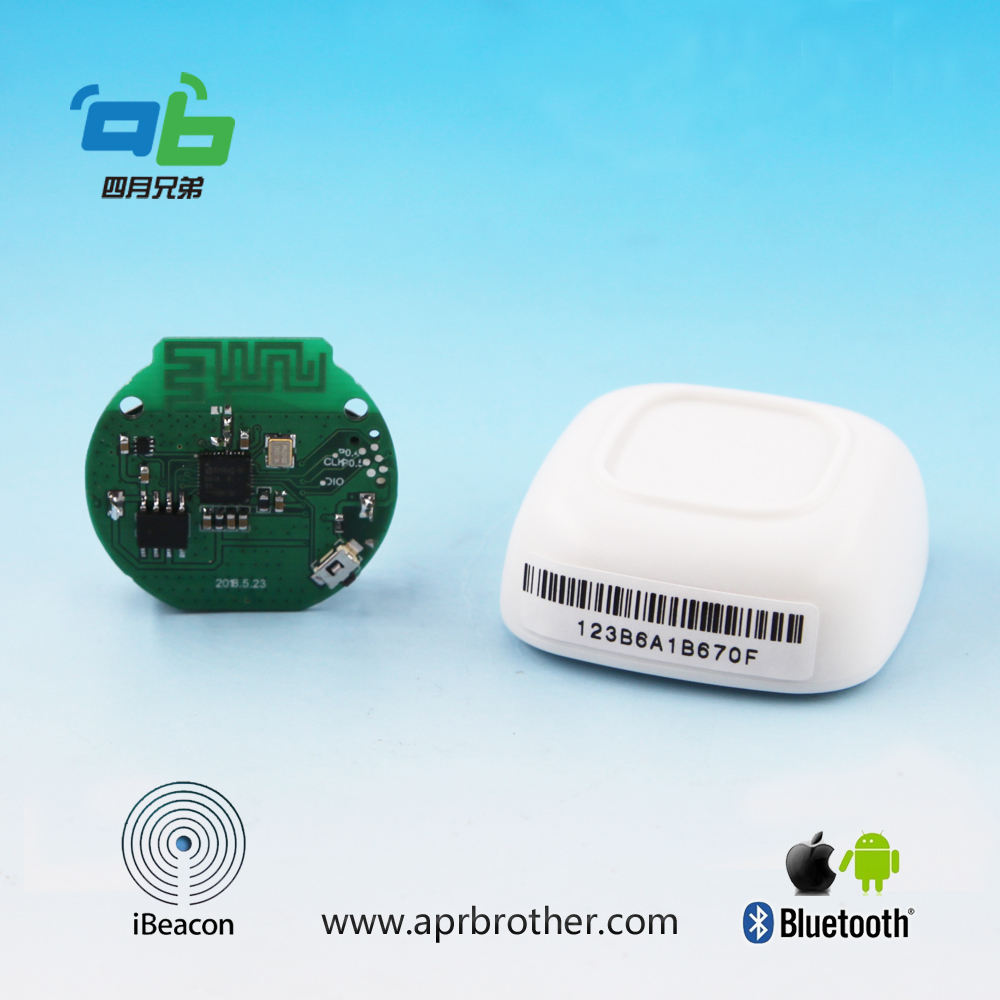Tracking testing package gateway4 with one Beacon EEK-N Programmable BLE Beacon