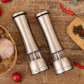 Quality Stainless Steel Pepper Grinder Mill Adjustable Manual Mill for Seasoning Spice Ceramic Burr Mills for Kitchen Tools
