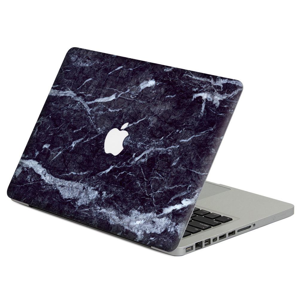 Dark broken marble Laptop Decal Sticker Skin For MacBook Air Pro Retina 11" 13" 15" Vinyl Mac Case Notebook Body Full Cover Skin