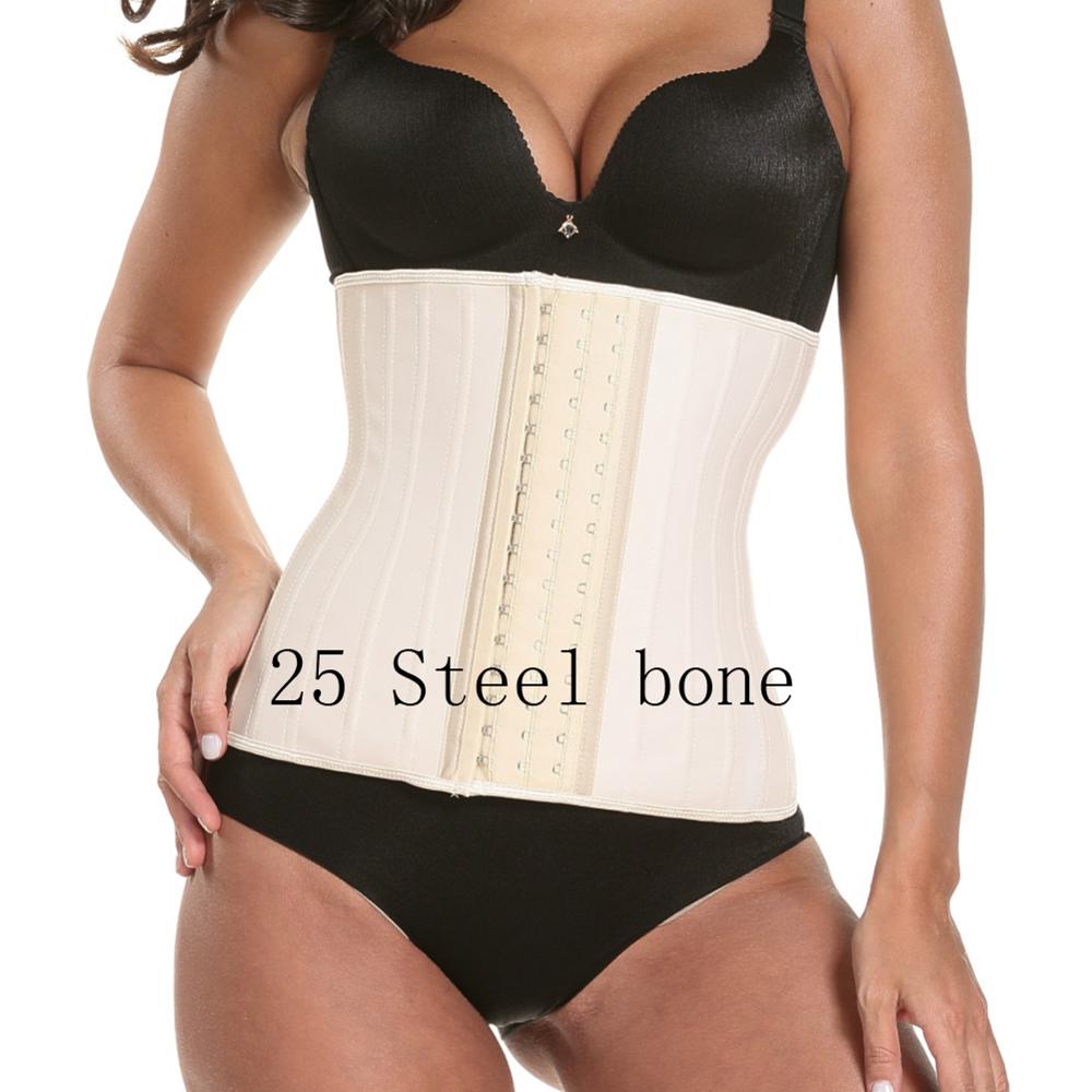 Aiconl Latex Waist Trainer Corset Belly Plus Slim Belt Body Shaper Modeling Strap Body Ficelle Waist Cincher fajas colombianas