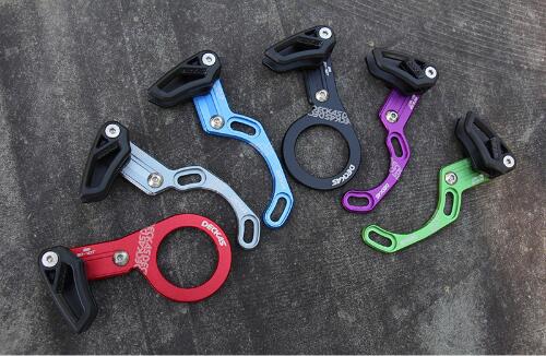 DECKAS Single Speed Wide Narrow Gear Chain Set Guide MTB Bike Bicycle Chainguide Chain Drop Catcher Chain Retention System