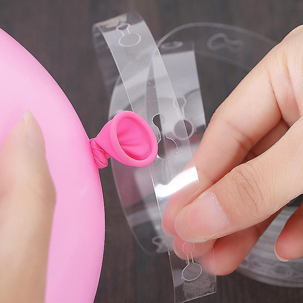 5M Latex Balloon Plastic Link DIY Balloon Garland Tape Strip Balloon Arch Strip Link Party Decorations Balloons Supplies Globos