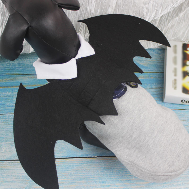 New Cute Halloween Cat Costume Pet Cat Bat black Wings Pet Dress Up Jewelry 2019 high quality Halloween Decorations