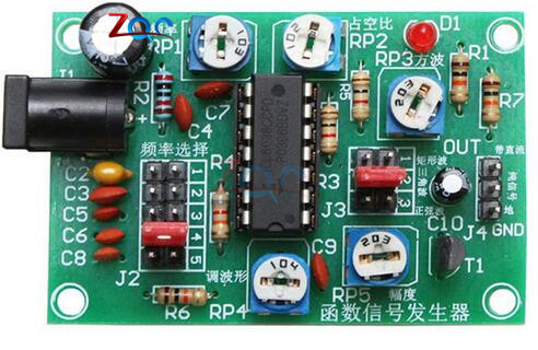 ICL8038 Function Signal Generator Kit Multi-channel Waveform Generated Electronic Training DIY Spare Part
