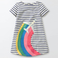 Bear Leader Girls Dresses 2020 New Brand Princess Girls Clothing Stripe Design European and American Style Clothes For Baby Girl