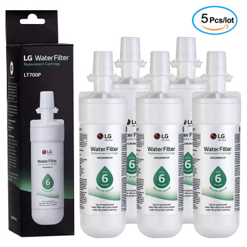 LG LT700P replacement refrigerator water filter (NSF42 and NSF53) ADQ36006101, ADQ36006113, ADQ75795103 or AGF80300702 5 packs