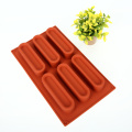 Cuboid Shaped Eclair Mousse 3D Cake Mold Silicone Chocolate Mould Pan Bakeware Dessert Forms Baking Pastry