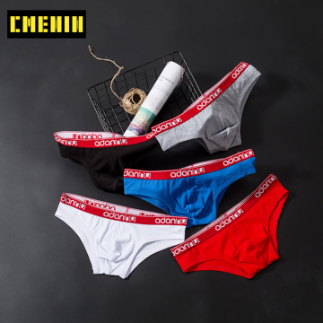 2020 New Sexy Underwear Men Briefs Slip Man Sexy Underwear Men Jockstrap Briefs Men Cotton Bikini Gay Men Underwear Male AD41