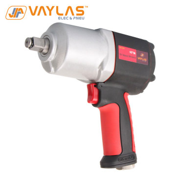 1/2 Inch Square Drive 850N.m High Torque Pneumatic Wrench Air Impact Wrench Spanner Tool Air-Drived Gun Rubber Handle