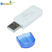 Binmer Music Receiver Adapter Wireless USB Bluetooth Stereo Audio For iPhone Jan 11 MotherLander