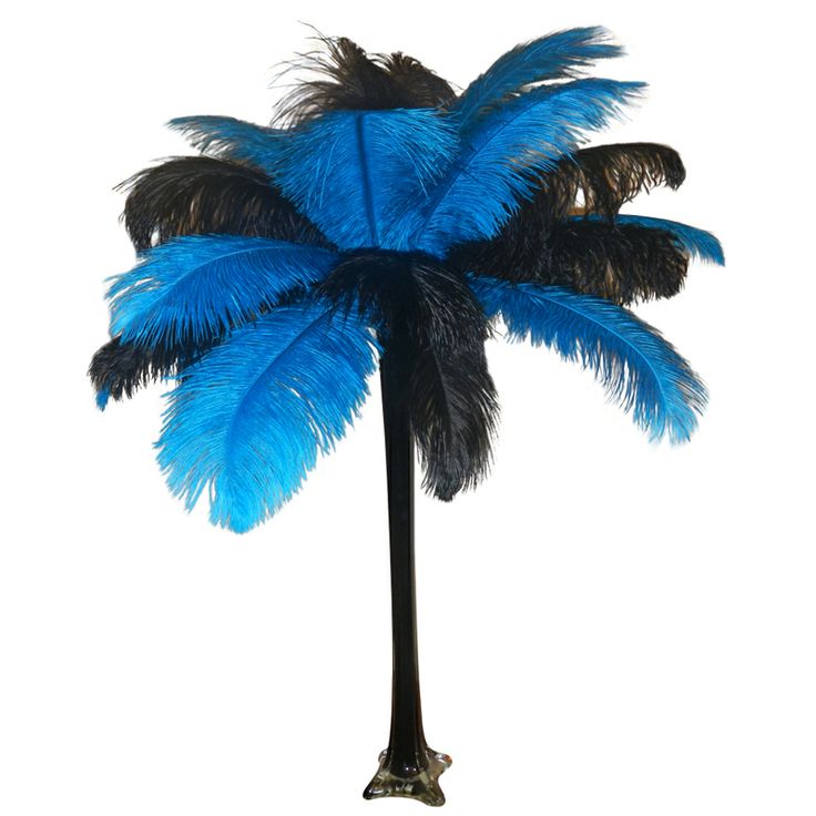 Wholasale Lake Blue Ostrich Feathers for Crafts 15-70cm Carnival Costumes Party Home Wedding Decorations Natural Plumes plumas