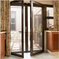 Aluminum Swing Doors with Stainless Security Screen