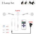 2 lamp Set-Remote