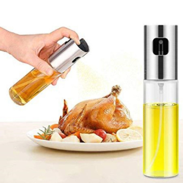 100ML BBQ Baking Olive Oil Spray Bottle Oil Vinegar Spray Bottles Water Pump Gravy Boats Grill BBQ Sprayer BBQ Kitchen Tools