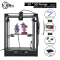 Creativity 3d printer Kit FDM COREXY ELF 3d printer Large Size High Precision Dual Z-Axis Touch Screen Supports Auto Leveling