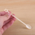 500Pcs Coffee Dessert Cake Spoons Plastic Safe Tea Coffee Ice Cream Stick Stirring Bar Disposable Spoons