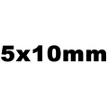 5x10 mm