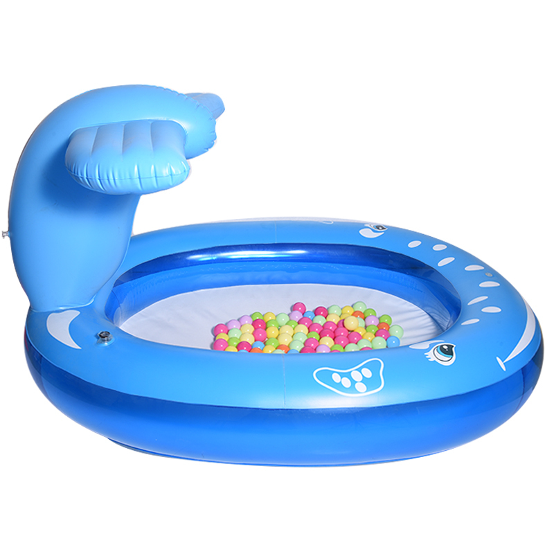 inflatable sprinkler pool