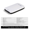 2.5'' ACASIS Original HDD External Hard Drive 160GB/250GB/320GB/500GB Portable Disk Storage USB2.0 Have Power Switch On Sale