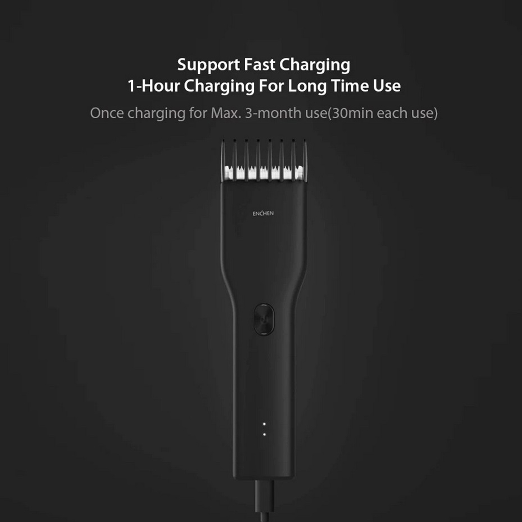 Enchen Boost Electric Hair Trimmer Clipper Men Hair Cutter USB Fast Charging Hair Clippers for Adult Baby Hair Cutting Machine