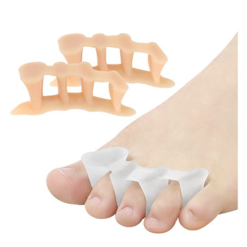 Three hole hallux valgus Overlapping toes Five toe separator Toe separator little finger Wearable shoe covers