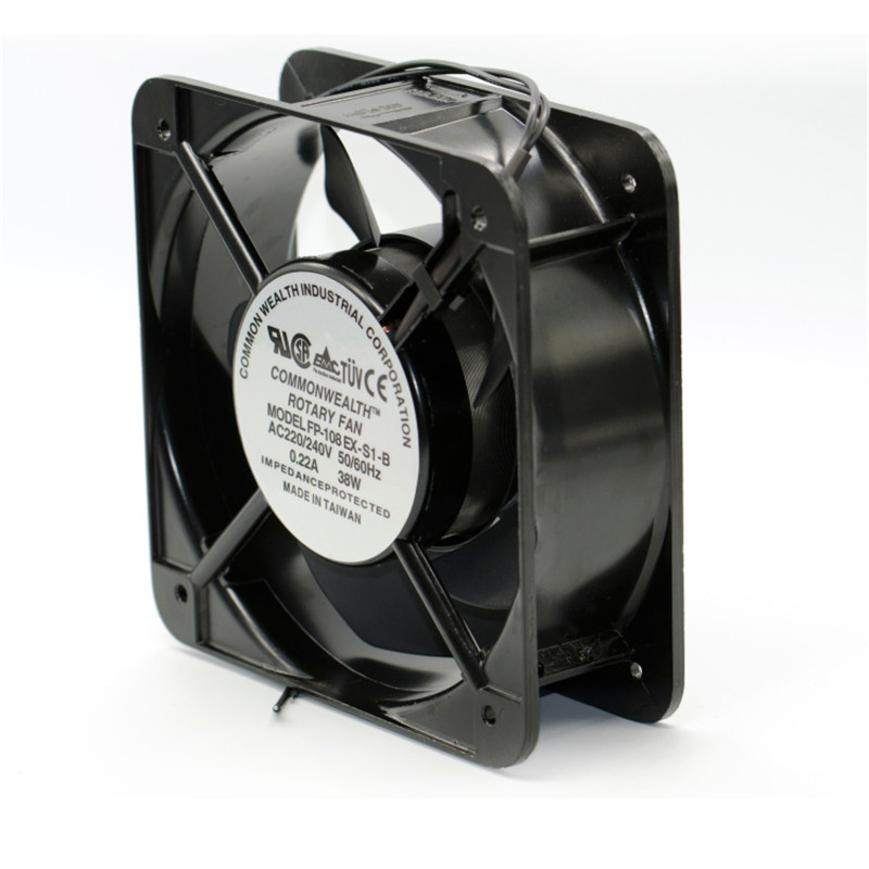 Blowers FP-108EX-S1-B 150*150*50mm 50/60HZ AC 220V 38W industiral fan Double ball bearing electrical cabinet cooling fan