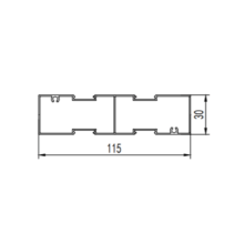 decorated sanitary ware aluminum profile extrusion dies