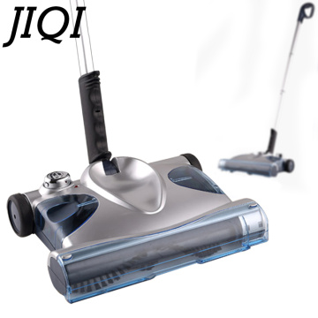 JIQI Mop Machine Vacuum Stick Cleaner Hand-push Cordless Sweeper Electric Rechargeable Aspirator Dust Collector Broom 110V 220V