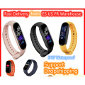 M5 Smart Bracelet IP67 Waterproof Wristwatch Portable Smart Band Pedometer Bluetooth Heart rate Monitor Sport Fitness Tracker