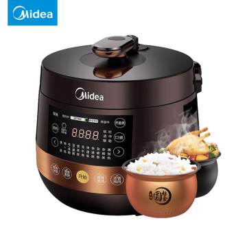 Midea High Quality Electric Pressure Cooker 5L Double Liner Intelligent 24h Reservation Porridge Soup Rice Cooker Multicooker