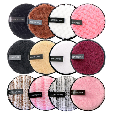 Reusable Makeup Remover Pads Cotton Wipes 100pcs Microfiber Make Up Removal Sponge Cotton Cleaning Pads Tool