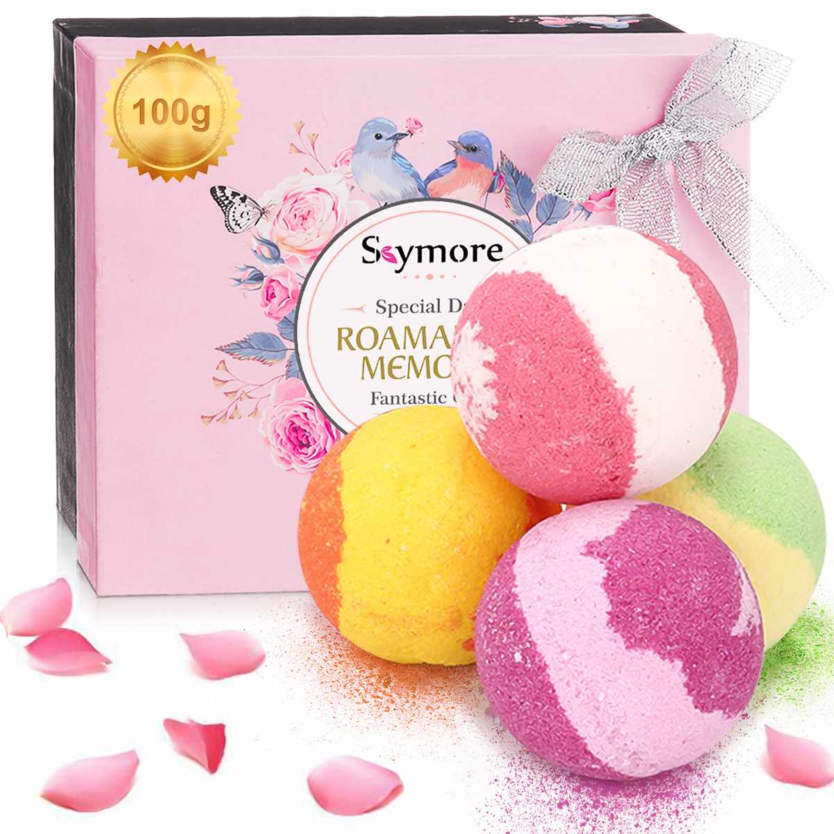 4PCS Round Bath Bomb Molds DIY Tool Bath Salt Ball Aromatherapy Type Body Cleaner Homemade Crafting Gifts Home Hotel Bathroom