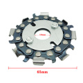 2.5In 8 Gears Woodworking Chainsaw Disc Polishing Corner Cutting Wood Chip Slotted Saw Blade