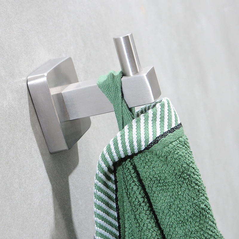 Stainless Steel Wall Hook for Bathroom Kitchen Coat Hook Towel Hooks for Shower Circle SUS304 Cloth Hook Bathroom Hanger