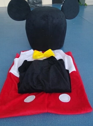 EVA Helme Mouse Mascot Costume Walking Cartoon Apparel Fancy Dress Birthday party