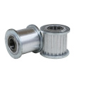 Aluminum Alloy 20 Teeth MXL Timing Idler Pulley 3/4/5mm Bore 7/11mm Width Bearing Pulley With/Without Teeth