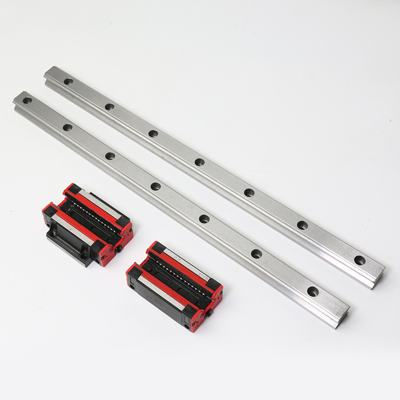 xy table 2 HGH15 HGR15 linear guide rail 15mm guideways rod set +4 pc slide bearing block HGH15CA /flang HGW15CC for CNC parts