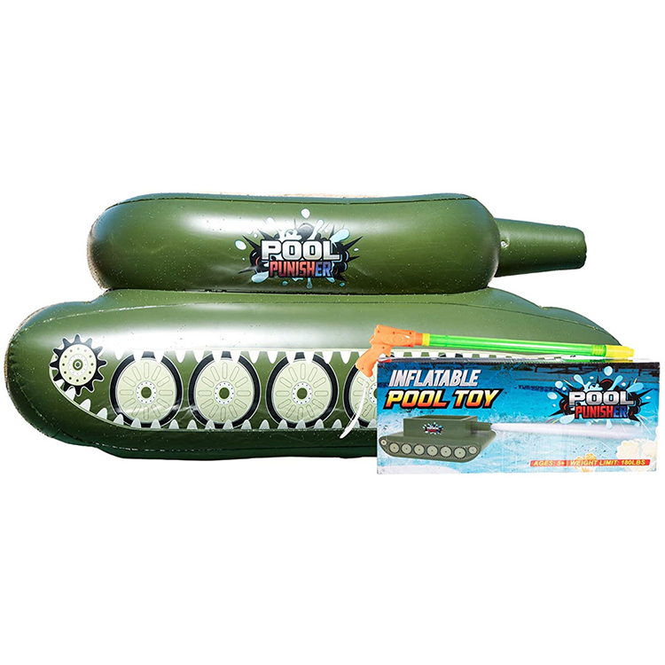 Pool Punisher Inflatable Tank With Squirt Gun Floaties 6