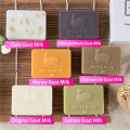 100% Natural Goat Milk Handmade Soap pin up Hydrating Facial Soap Women Beauty Remove Mites & Blackheads & Pimple & Acne