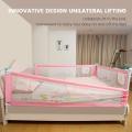 Baby Safety Barrier For Bed Adjustable Crib Rail Bed Child Safety Fence For Beds Foldable Playpen Bed Limiter Protective Barrier