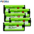 5Pcs HHR-P105 HHRP105 P105 2.4V 850mah NI-MH battery Digital cordless phone Rechargeable Nickel metal hydride battery batterise