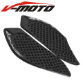 For Kawasaki ZX6R ZX 6R 2009 2010 2011 2012 2013-2015 Protector Anti slip Tank Pad Sticker Gas Knee Grip Traction Side 3M Decal