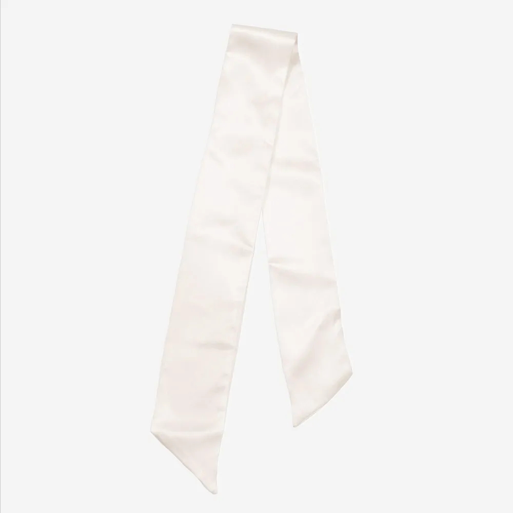 Pure Mulberry Silk Ribbons Solid Color Silk Neckerchief Handbag Handle Wrap Scarf Headband Tied Bag Handle Scarf