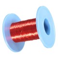 100M Red Magnetic Wire 0.2mm QA Enameled Copper Wire Magnetic Coil Winding For Electric Machine DIY Electromagnet Making