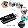 Mini 4K Audio Video Capture Card 1080P HDMI To USB Game Recording Box for PS4 DVD TV Box Record Support Live Streaming Broadcast